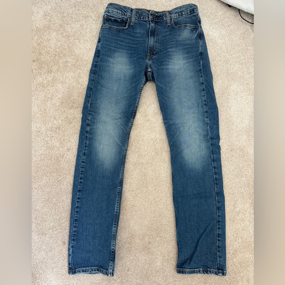 Levi 513 Jeans, Used/Worn, Good Condition 33x32.